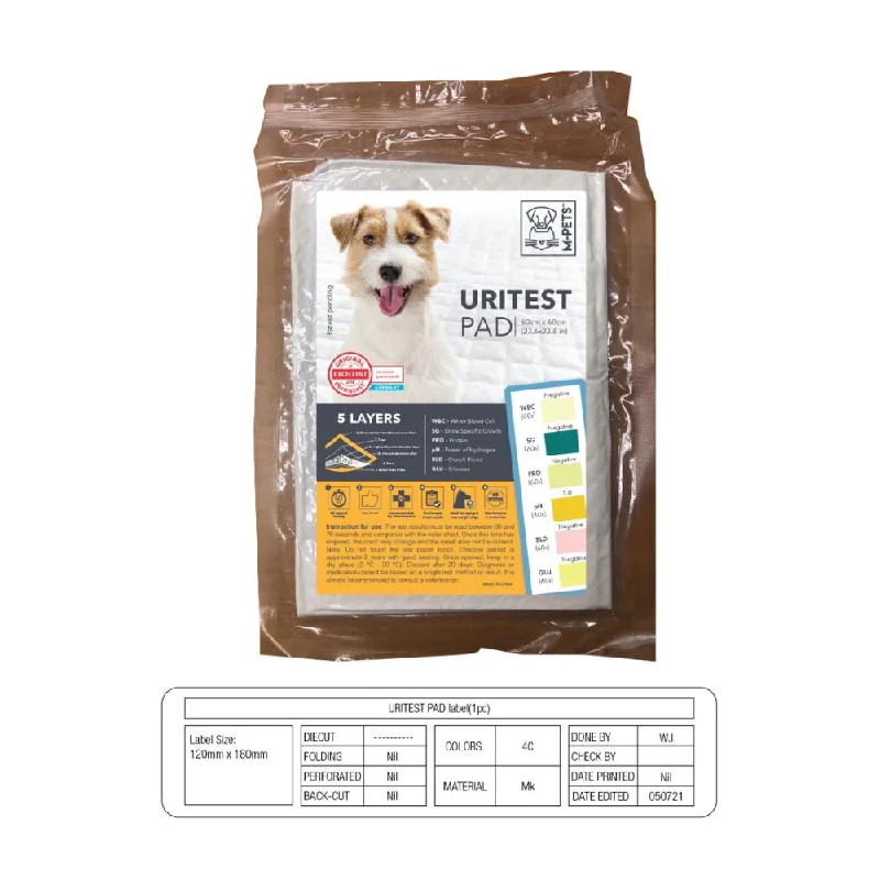 15% OFF: M-Pets Uritest Dog Pee Pads