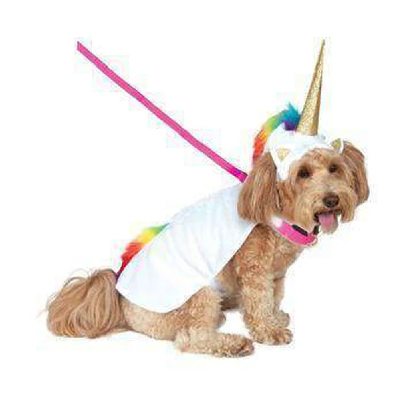 Rubies Light Up Collar Unicorn Pet Costume