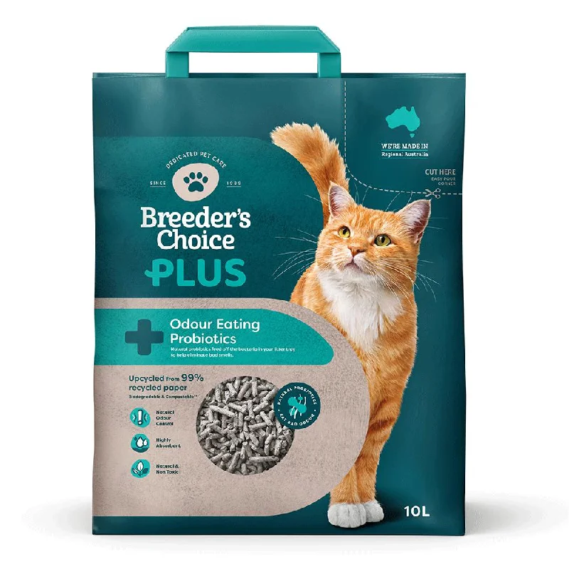 Breeders Choice Plus Probiotic Cat Litter 10L