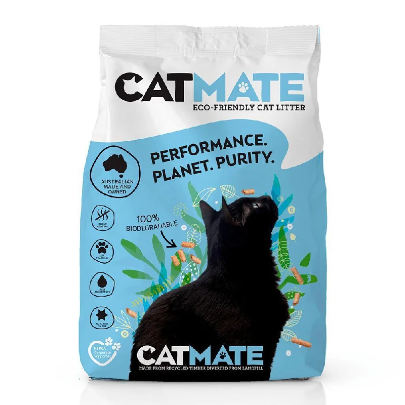 Catmate Eco-Friendly Wood Pellet Cat Litter 15kg