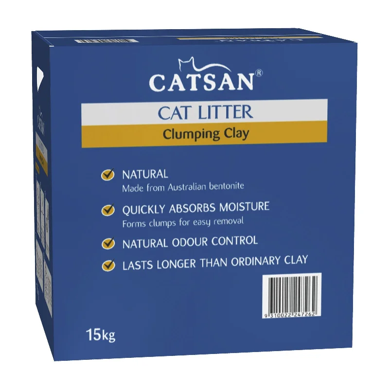 Catsan Clumping Clay Cat Litter 15kg