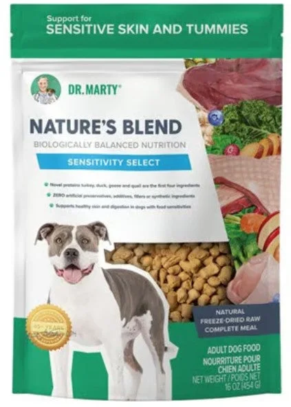 Dr. Marty's Freeze-Dried Dog Food Nature's Blend Allergen Free/Sensitivity Select