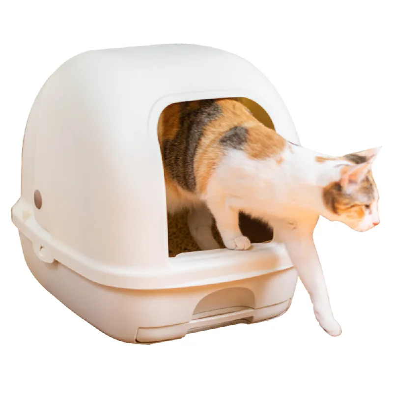 Ezi-LockOdour Dual Layer Cat Litter System Hooded Cat Litter Tray<3 <3 <3