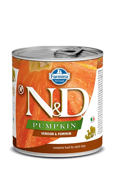 Farmina Pet Foods N&D Pumpkin Vension Wet Dog Food