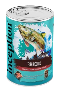 Inception Wet Dog Food Fish Recipe 13oz Can