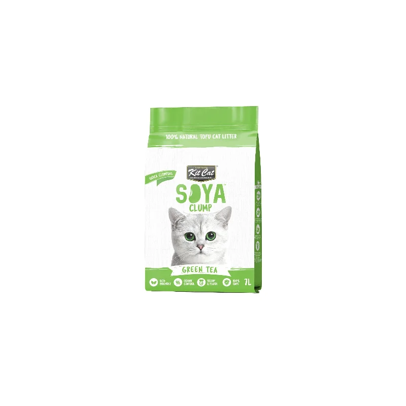 Kit Cat Soya Clump Green Tea Cat Litter 7L