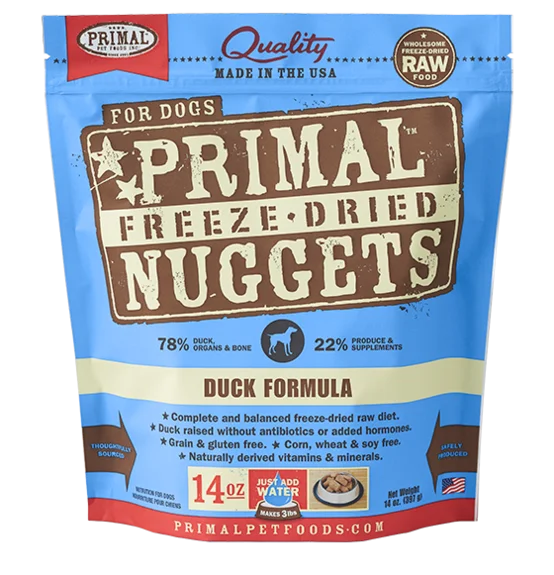 Primal Freeze-Dried Dog Food - Duck