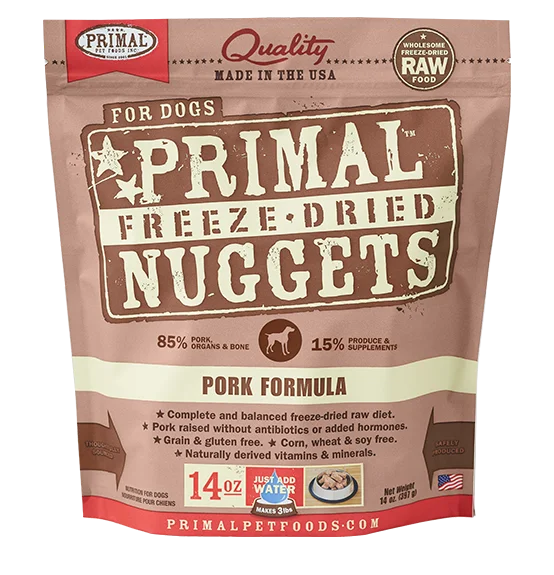 Primal Freeze-Dried Dog Food - Pork