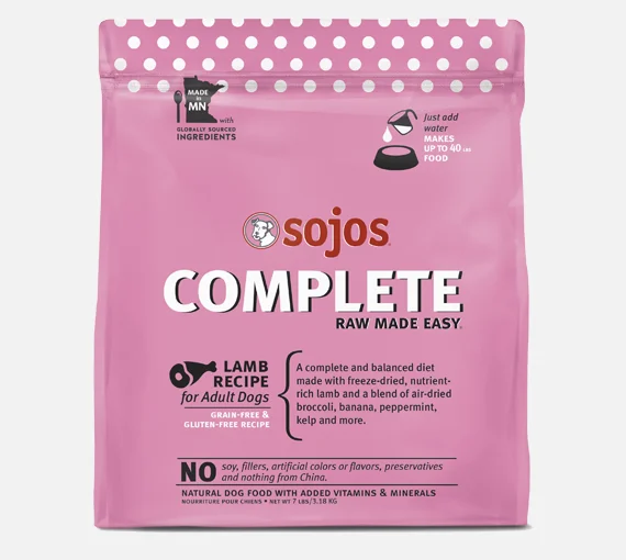 Sojos Freeze-Dried Dog Food - Lamb Recipe