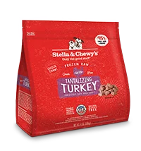 Stella & Chewy's Frozen Raw Dog Food Dinner Morsels Tantalizing Turkey