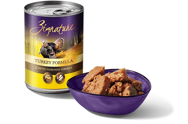 Zignature Wet Dog Food Grain-Free Turkey Formula 13oz Can Single