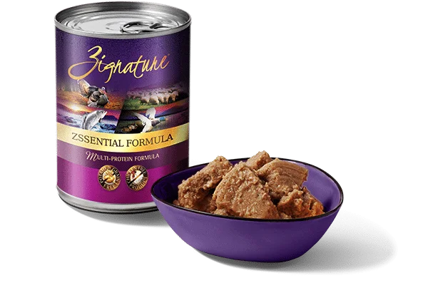 Zignature Wet Dog Food Grain-Free Zssential Formula 13oz Can Single