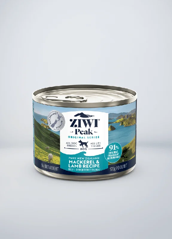 Ziwi Peak Grain Free Mackerel & Lamb Recipe Canned Dog Food