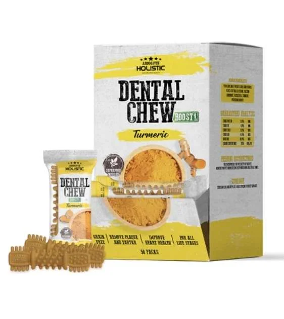 Absolute Holistic Dental Dog Chews (Turmeric)