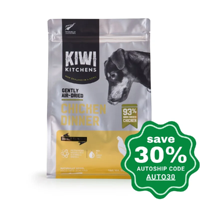 Kiwi Kitchens - Air-Dried Dog Food - Barn Raised Chicken Dinner - 1KG