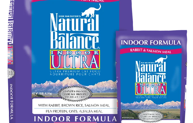 Natural Balance Indoor Ultra Rabbit & Salmon Premium Cat Food; 2 sizes available