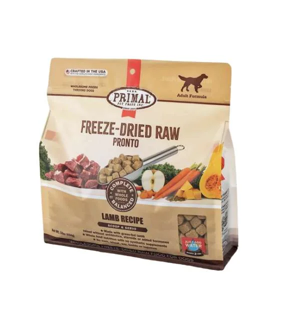 Primal Canine Freeze Dried Raw Pronto (Lamb)