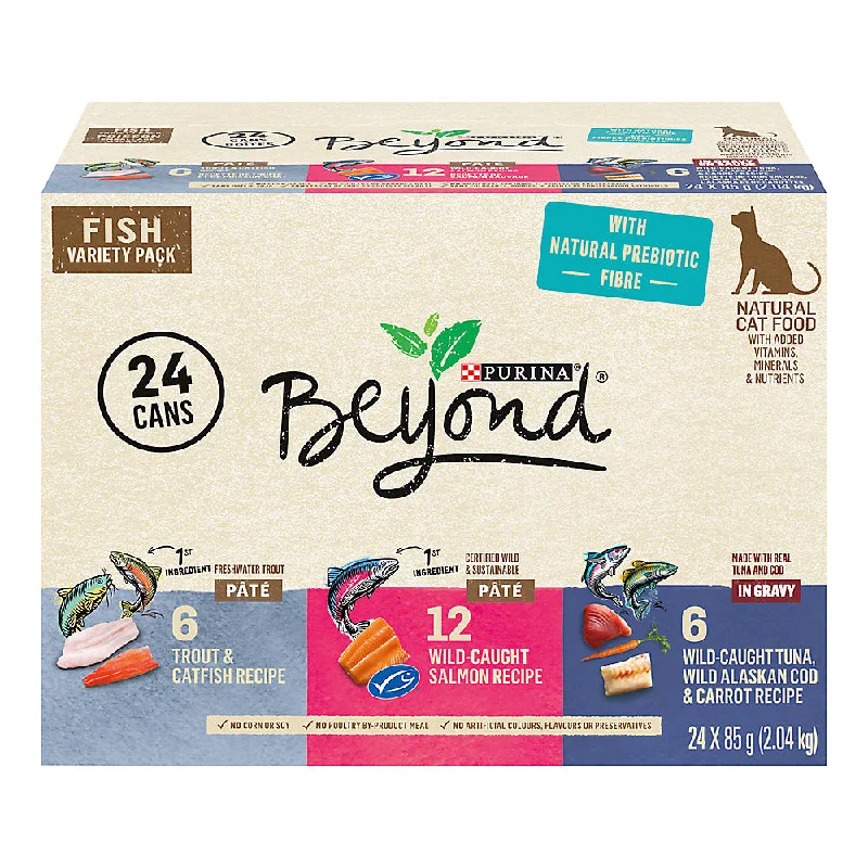 Purina Beyond Fish Adult Wet Cat Food Variety Pack