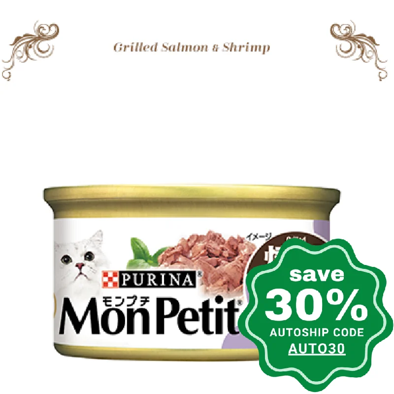 Purina - Mon Petit - Cat Food - Grilled Salmon & Shrimp - 85G