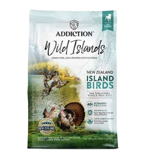 TRY & BUY: Addiction Wild Islands Island Birds Grain-Free Dry Dog Food