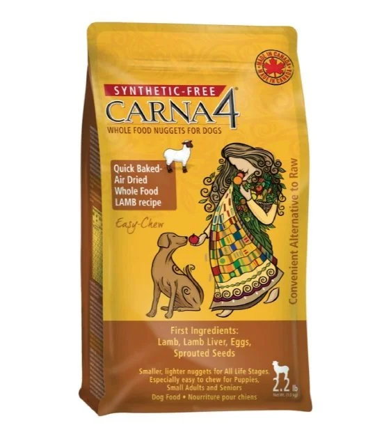 TRY & BUY: Carna4 Easy-Chew Quick Baked Air Dried Lamb Recipe Dry Dog Food