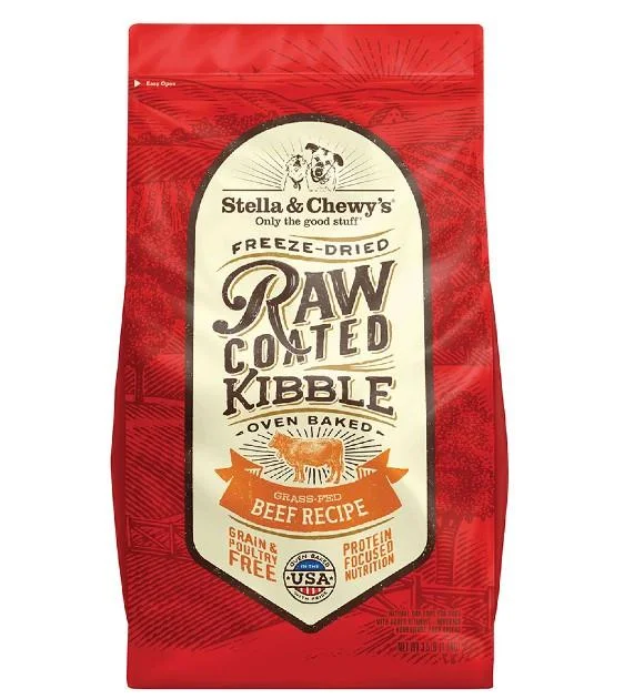 TRY & BUY: Stella & Chewy’s Grain Free Raw Coated Kibbles (Beef) Dry Dog Food