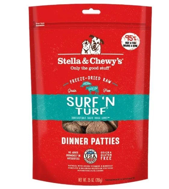 TRY & BUY: Stella & Chewy's Freeze Dried Surf 'N Turf Dinner Patties Dog Food