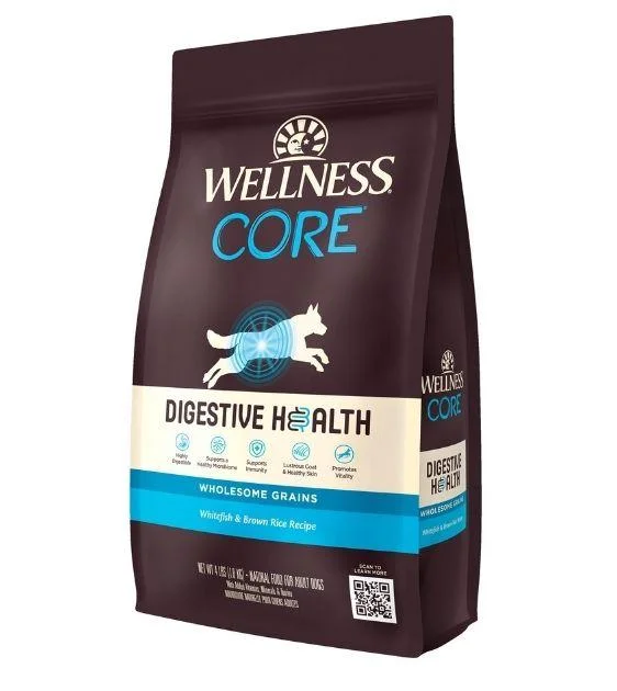 TRY & BUY: Wellness CORE Digestive Health Whitefish Recipe (Whitefish & Brown Rice) Dry Dog Food