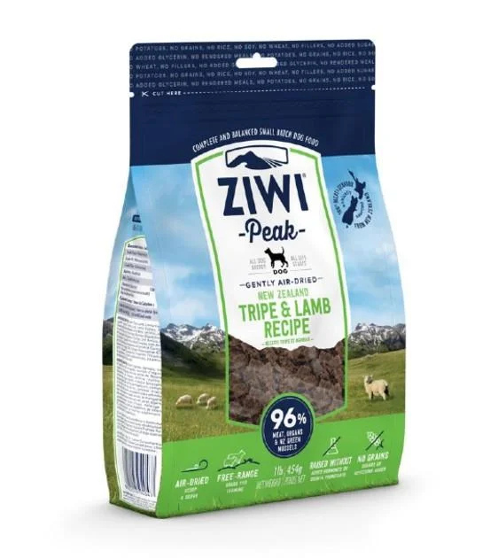 TRY & BUY: Ziwi Peak Air Dried Tripe & Lamb Dry Dog Food