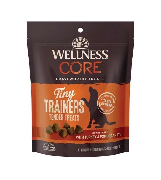 Wellness Core Tiny Trainers Tender Turkey & Pomegranate Dog Treats