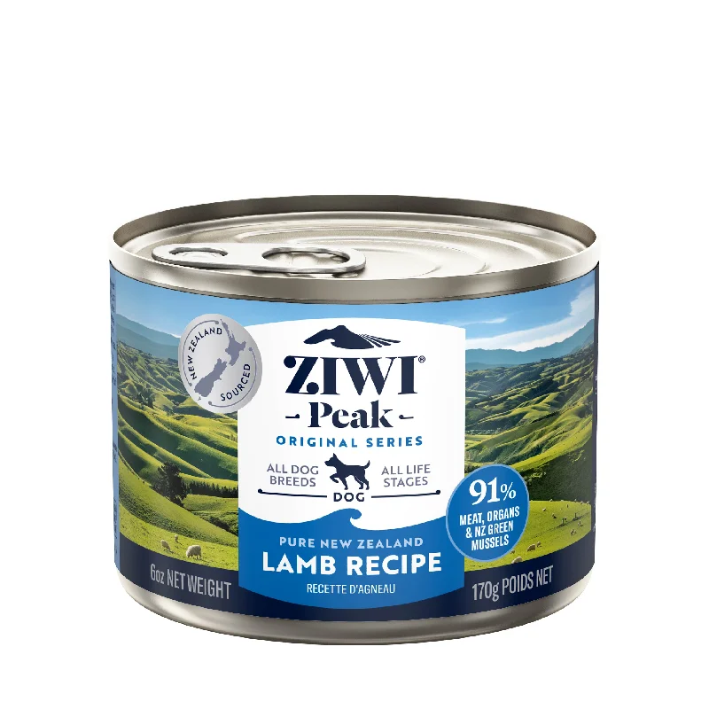 ZIWI Peak Wet Lamb Recipe Dog Food 170g